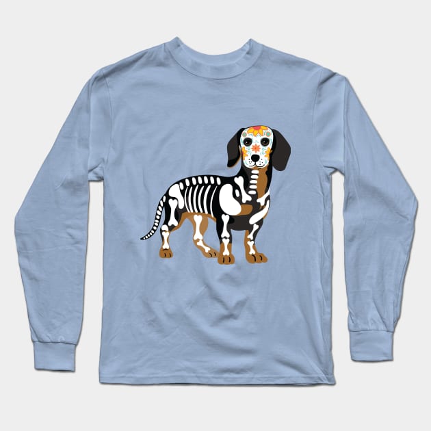 Halloween Dachshund Long Sleeve T-Shirt by Giorgi's